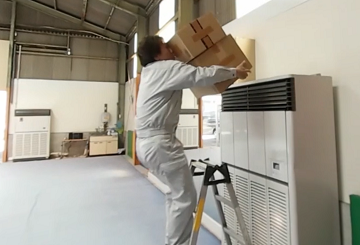 落下事故VR、高所の荷物の積み下ろし