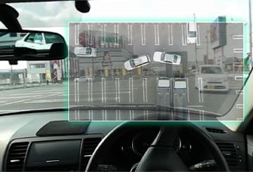 自転車安全運転VR、急なバックでの追突事故