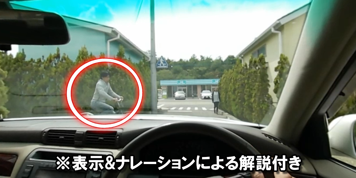 自転車安全運転VR、原因の解説